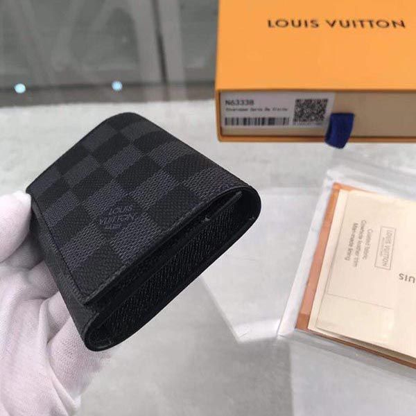 ルイヴィトン 財布 コピー カードケース ダミエ レザー ロゴ N63338