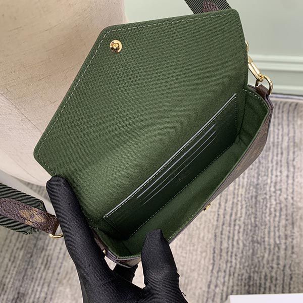 ルイヴィトン 財布 コピー バッグ モノグラム キャンバス ブラウン LV20211
