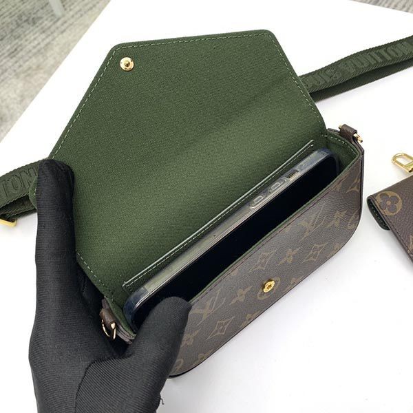 ルイヴィトン 財布 コピー バッグ モノグラム キャンバス ブラウン LV20211