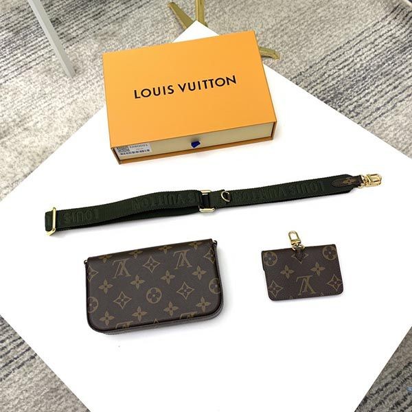 ルイヴィトン 財布 コピー バッグ モノグラム キャンバス ブラウン LV20211