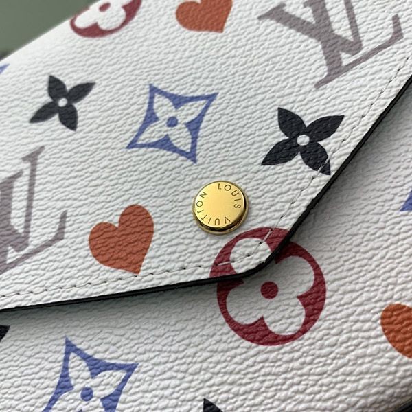 ルイヴィトン ショルダーバッグ 偽物☆モノグラム ポシェット フェリシー ゲーム オンLV20212