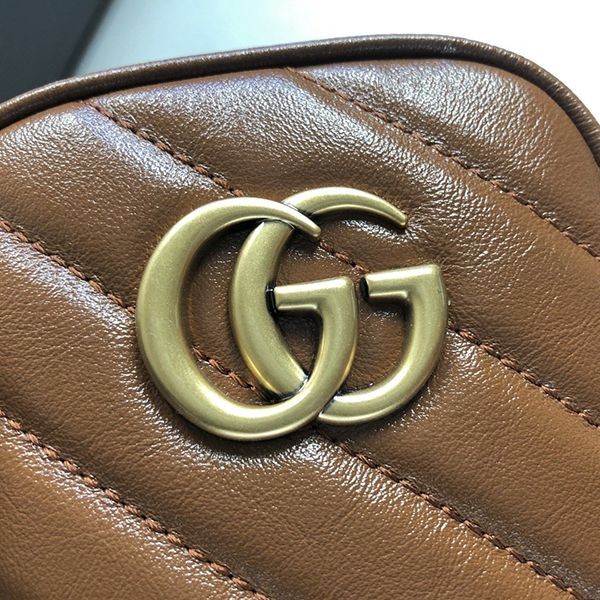 【グッチ】GG Marmont☆マテラッセ偽物☆ミニショルダーバッグgg210820109