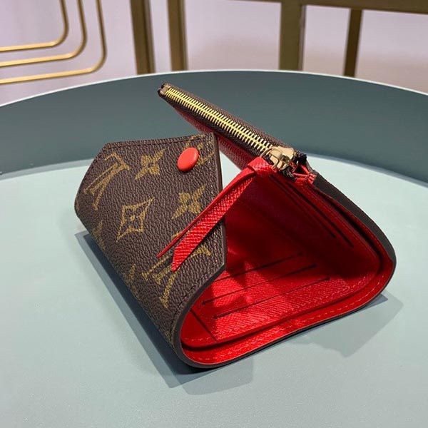 ルイヴィトン 財布 偽物 ポルトフォイユ ヴィクトリーヌ ダミエ エベヌ ミニ財布LV20269