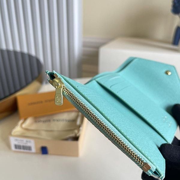 ルイヴィトン 財布 コピー ポルトフォイユ モノグラム ブルー M80387