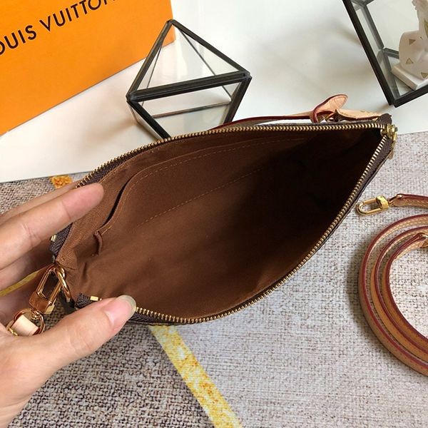 【奇跡の再入荷！即発送】ルイヴィトン ショルダーバッグ 偽物 モノグラム ポシェット アクセソワール バッグ M40712
