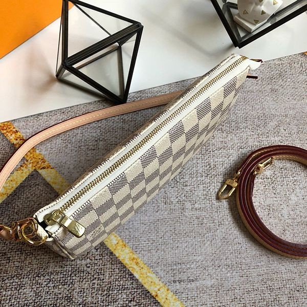 定番 ルイヴィトン ショルダーバッグ 偽物 ダミエ ポシェット アクセソワール トートバッグ N41207