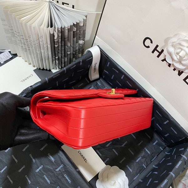 日本未入荷 シャネル 偽物 ショルダーバッグ チェーンバッグ レッド shc35741