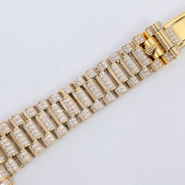 欲しい♡超限定♪ ロレックス 偽物 時計 デイデイト 39MM メンズ シャンパン 全面ダイヤド rob94991