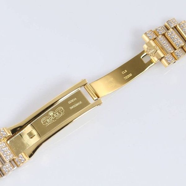 欲しい♡超限定♪ ロレックス 偽物 時計 デイデイト 39MM メンズ シャンパン 全面ダイヤド rob94991