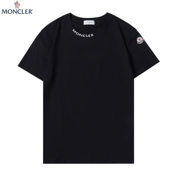大人気！モンクレール カフスロゴ付き Tシャツ コピー 2色 moc99123