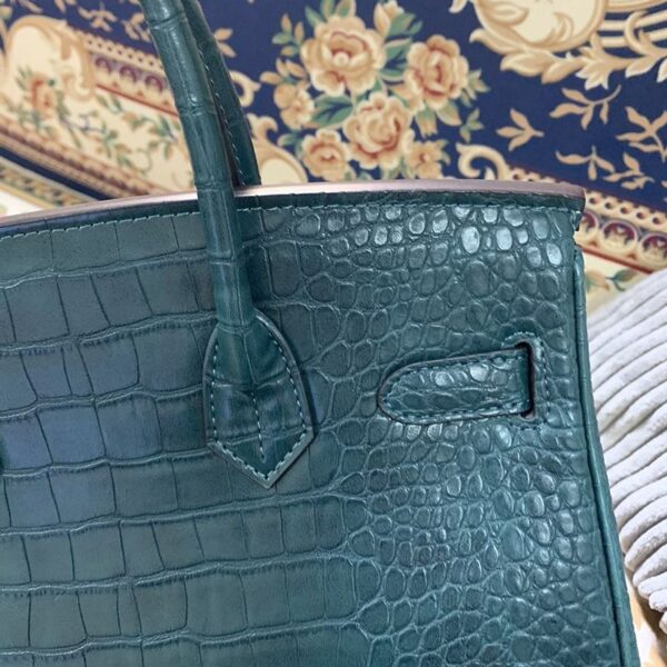 ☆超人気☆ エルメス 偽物 バーキン30 ポロサス クロコダイル ニロティカス erw39899