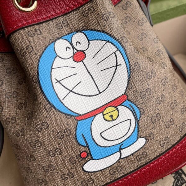 ★日本!!人気！ドラえもんxグッチ★GGロゴミニバケツバッグコピー グッチ ドラえもん guf08986