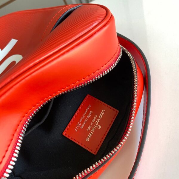 21-22AW 新作 シュプリーム ​ルイヴィトン ショルダーバッグ コピー Leather Danube PM Shoulder Bag Red 赤 vue71778