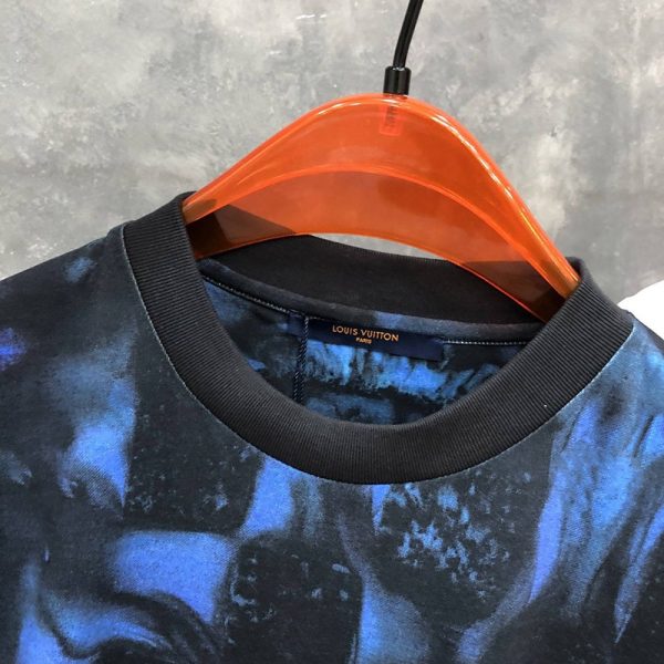 ​ルイヴィトン Tシャツ パロディ ソルトプリント トップス コットン 1A8X1M