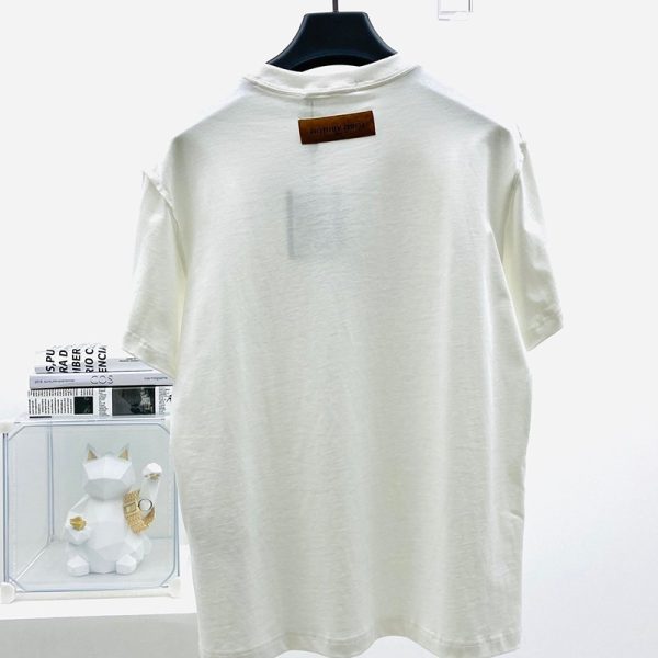 【日本未発売】​ルイヴィトン Tシャツ パロディ メンズS フローティング LV プリンテッド vub75982