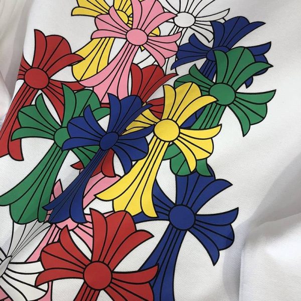 人気新作 クロムハーツ ロングTシャツ 偽物 グリーンセメタリークロス Kuj95489