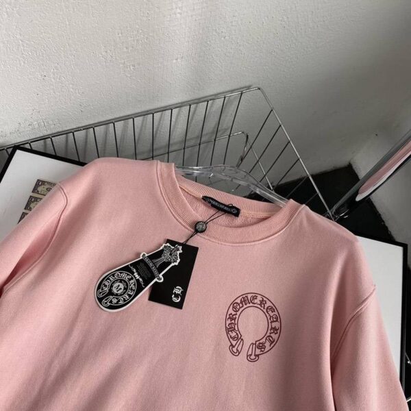 可愛い クロムハーツ ロングTシャツ 偽物 ホースシューカラー Kut03447