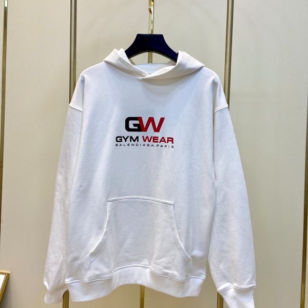 人気急上昇 バレンシアガ パーカー コピー GEM WEARロゴ入り フード付き 2色 bas33427