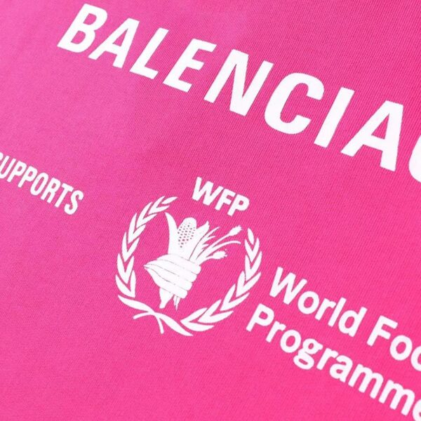 バレンシアガ コピー WFP フーディ ピンク パーカー bak63653