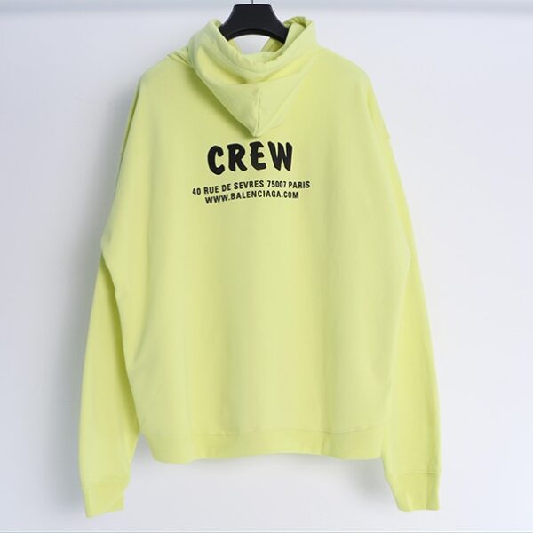 世界中で大人気♪バレンシアガ パーカー 偽物 CREW ミディアムフィットフーディー bad84810