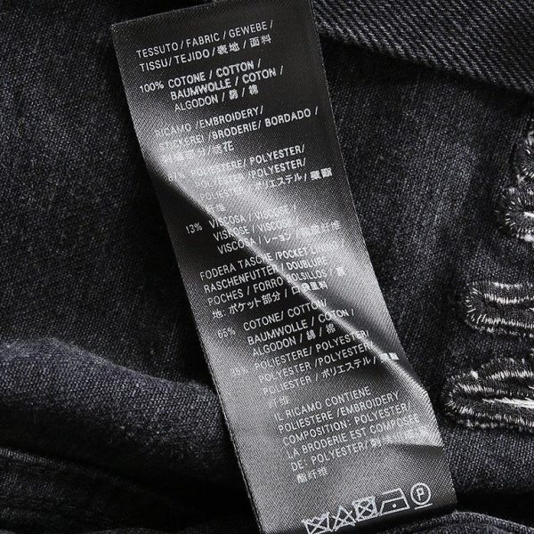 稀少バレンシアガ Barcode Large Fit ジャケット 偽物★ブラックデニム bax80679