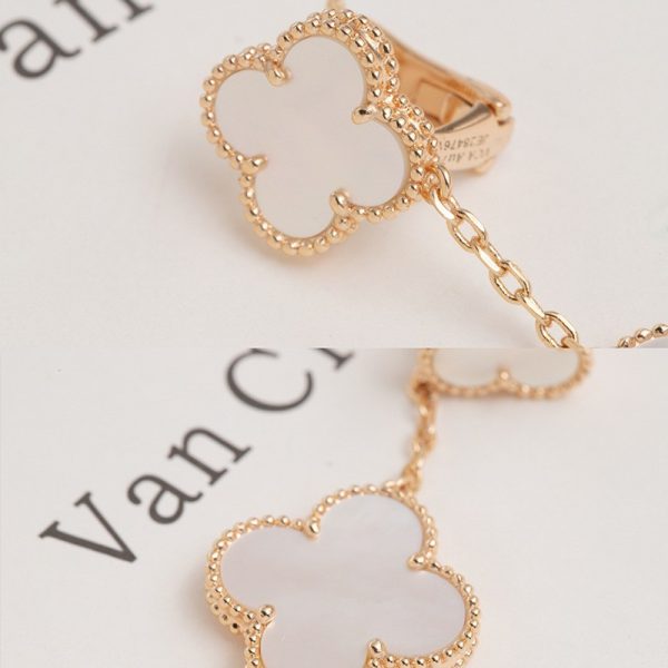 稀少 ヴァンクリーフ&アーペル マジック アルハンブラ イヤリング/ピアス 2 vad24336
