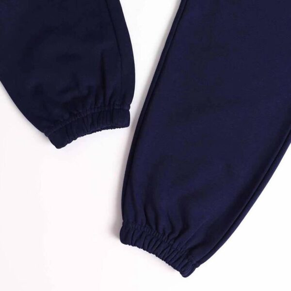 送料込バレンシアガ Political Campaign Sweat パンツ 偽物★カーリーフリース　ブルー bak12802