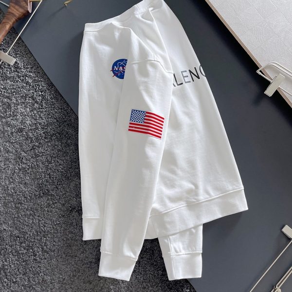 欲しい♡超限定♪バレンシアガ トレーナー 偽物 レギュラー クルーネック スペース NASA baf31586