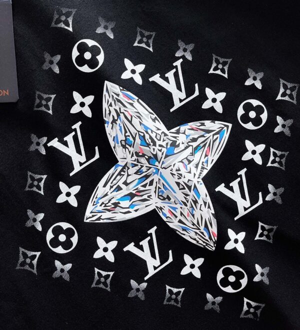 春もの新作ルイヴィトン Tシャツ 偽物 21SS フロウティングLVプリンテッド vux11502