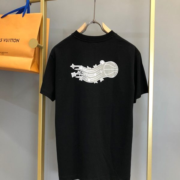 累積売上総額第１位！ルイヴィトン Tシャツ 偽物 21SS フロウティングLVプリンテッド vuo75501
