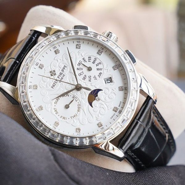 定番パテックフィリップ 偽物 グランドコンプリケーション レリーフ腕時計 3色 約42mm pap55941