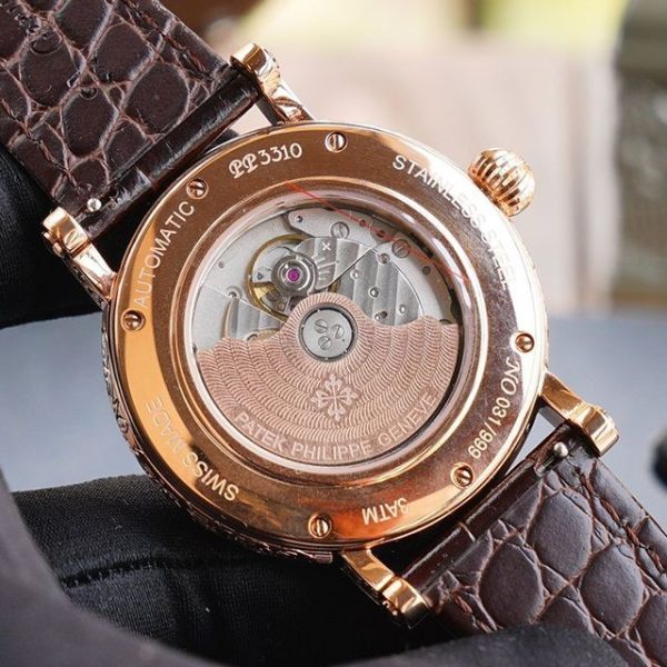 秋冬新作パテックフィリップ コピー グランドコンプリケーション レリーフ腕時計 2色 約42mm pai50451