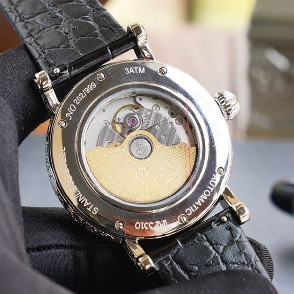 21AW新作パテックフィリップ 偽物 グランドコンプリケーション レリーフ腕時計 2色 約42mm paq31008