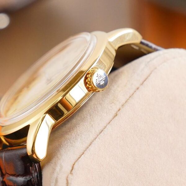 ☆超人気☆パテックフィリップ 偽物 カラトラバ レリーフ腕時計 約40.0mm paj12542