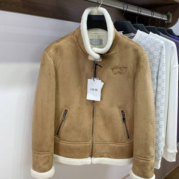定番新作【セレブ多数愛用】ディオール ウール カシミア フリース ブルゾン偽物 dew53989