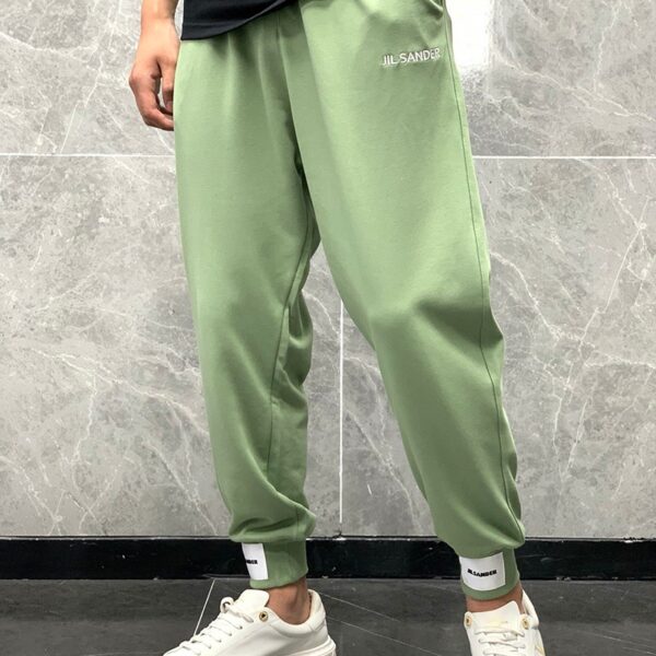大人気!!新色ジルサンダー パンツ 偽物 モノグラム★コットン スウェットパンツ Jin11089