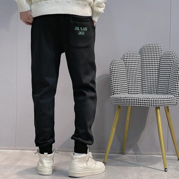 最安値挑戦ジルサンダー パンツ 偽物 モノグラム★コットン スウェットパンツ Jiq25621