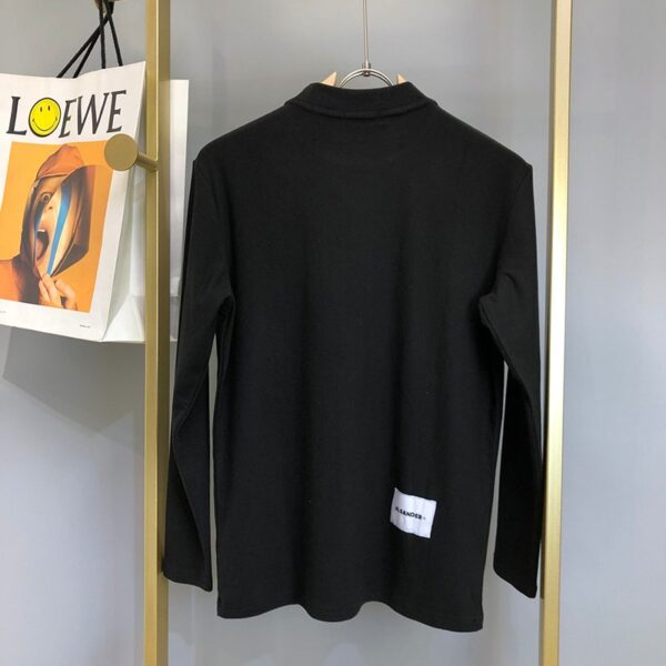人気No1 ジルサンダー Tシャツ 偽物 ロゴ 長袖 ロンT 2色 Jil99755