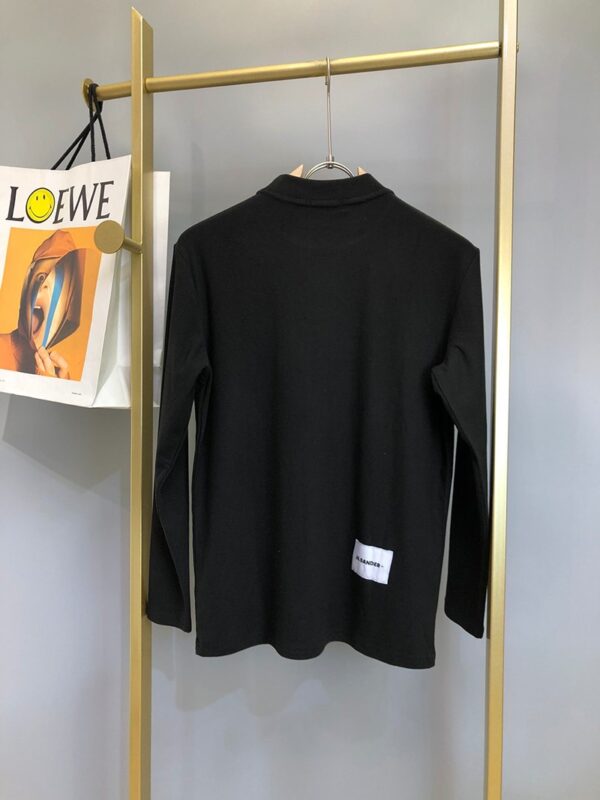 人気No1 ジルサンダー Tシャツ 偽物 ロゴ 長袖 ロンT 2色 Jil99755