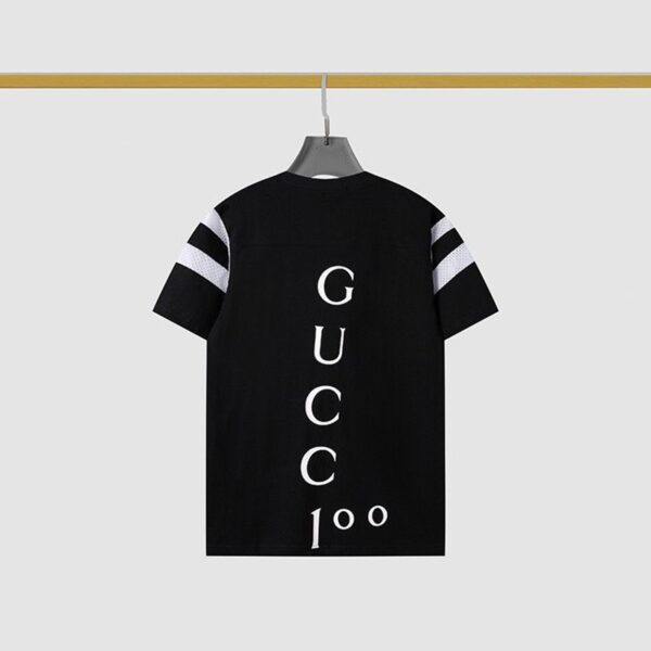 超希少！グッチ100周年 Tシャツ コピー トップス GG ロゴ guh90924