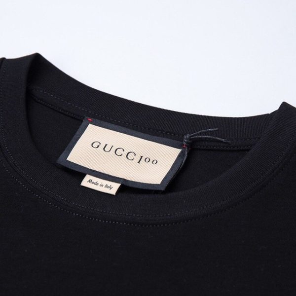 完売必至 【グッチ】100周年 限定コレクション コットン Tシャツ コピー gut73326