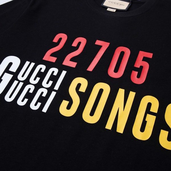 完売必至 【グッチ】100周年 限定コレクション コットン Tシャツ コピー gut73326