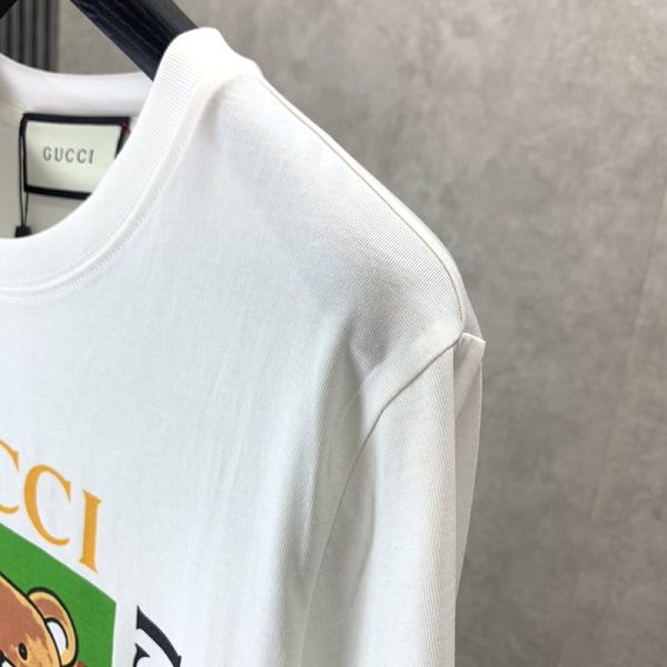 可愛い グッチ コットン Tシャツ 半袖 スーパーコピーロゴ guv10858