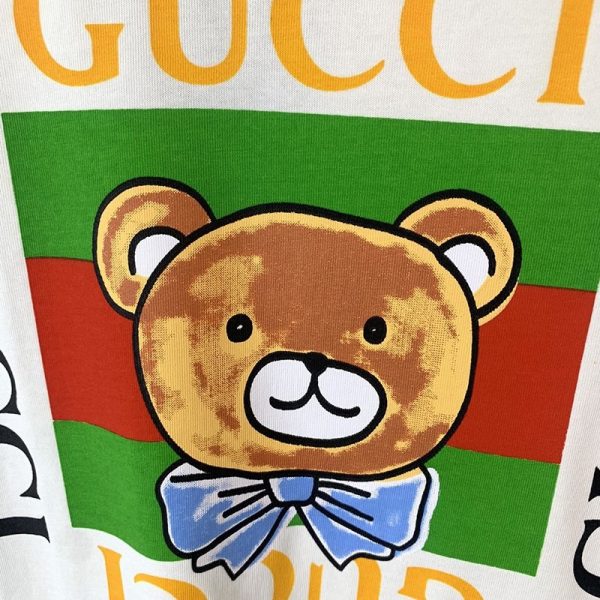 可愛い グッチ コットン Tシャツ 半袖 スーパーコピーロゴ guv10858
