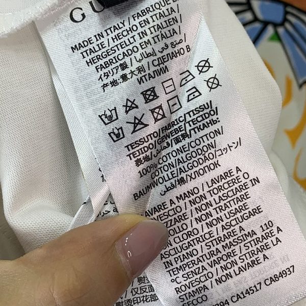 可愛い グッチ コットン Tシャツ 半袖 スーパーコピーロゴ guv10858