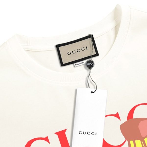 大人気!!新色 ☆グッチ☆ ばなにゃプリント オーバーサイズTシャツ偽物 gub49687