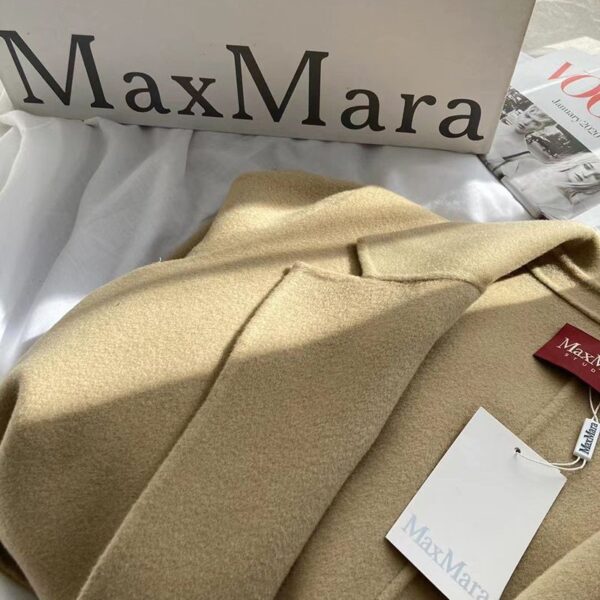 欲しい♡超限定♪マックスマーラ コピー ウールリバーシブルジャケット カーキ maa83445