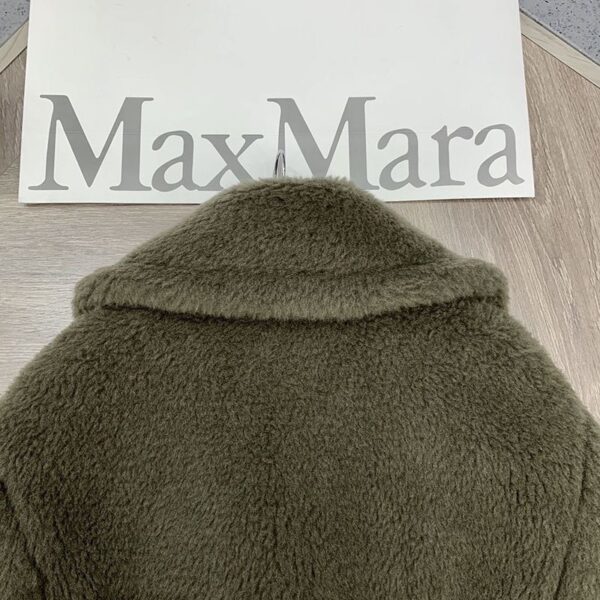 ★日本!!人気！マックスマーラ テディベア アイコン ジャケット 偽物 グリーン mak71891
