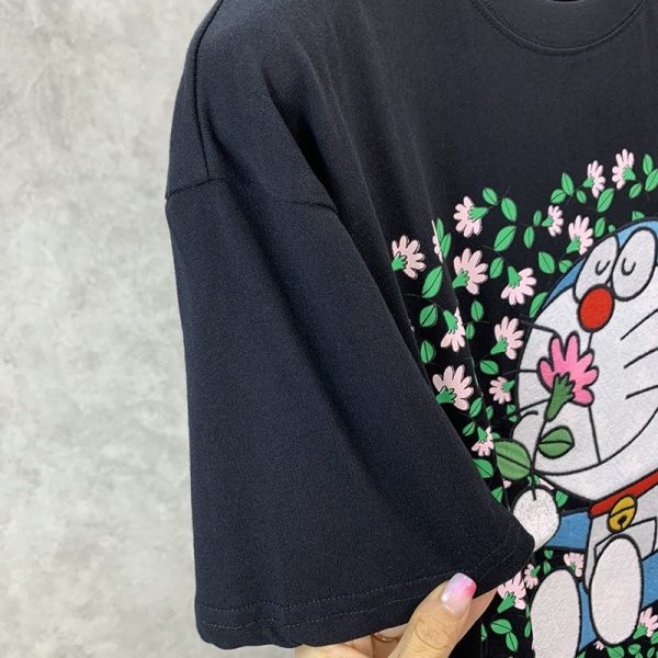 最安値挑戦 ドラえもんx グッチ コピー オーバーサイズ Tシャツ gue63908