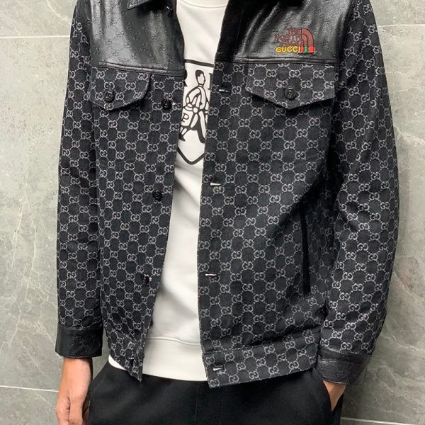 欲しい♡超限定♪ グッチxノースフェイス  GGキャンバス ジャケット gue24021